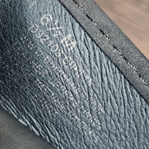 Born Carri Womens 6.5 W Ballet Flats Embossed Leather Snake Pattern Black w/Bow - Picture 9 of 9